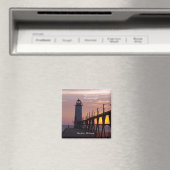 Manistee North Pierhead Light magnet (Insitu (Vaatwasser))