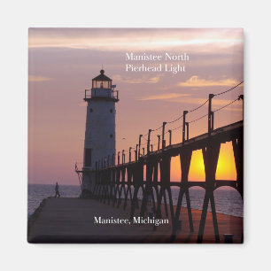 Manistee North Pierhead Light magnet