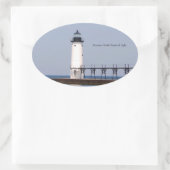 Manistee North Pierhead Light sticker (Tas)