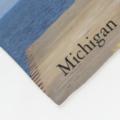 Manistee North Pierhead Light Tall deken (Hoek)