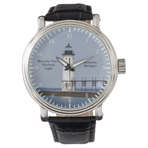 Manistee North Pierhead Light watch Horloge