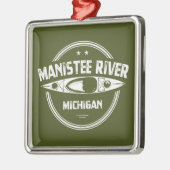 Manistee River, Michigan Metalen Ornament (Links)
