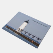 Manisteert North Pierhead Light Deurmat (Schuin)