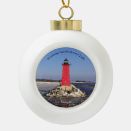 Manistique East Breakwater Light ornament