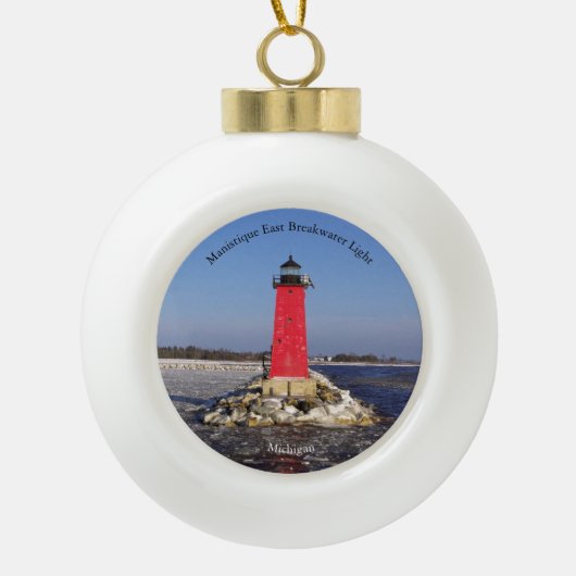 Manistique East Breakwater Light ornament (Voorkant)