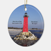 Manistique East Breakwater Light ornament (Links)