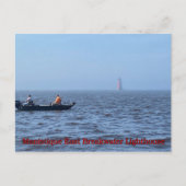 Manistique East Breakwater Lighthouse Briefkaart (Voorkant)