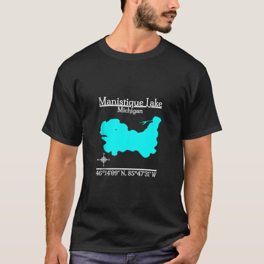 Manistique Lake Michigan Tanktop (Voorkant)