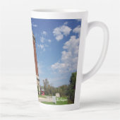 Manistique Water Tower Latte Mok (Rechts)