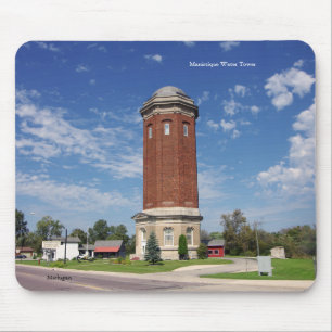 Manistique Water Tower mousepad Muismat