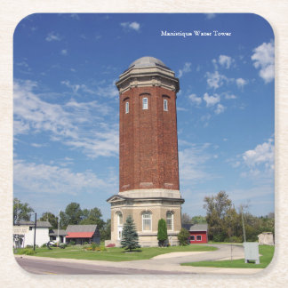 Manistique Water Tower paper onderzetter