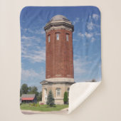 Manistique Water Tower sherpa deken (Voorkant)