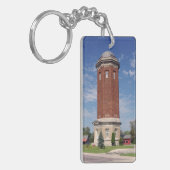 Manistique Water Tower-sleutelketen Sleutelhanger (Voorkant Links)