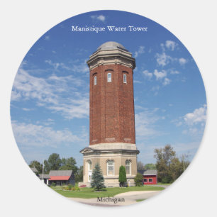 Manistique Water Tower sticker