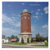 Manistique Water Tower Tile Tegeltje (Voorkant)
