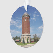 Manistique watertower acrylversiering ornament (voorkant)