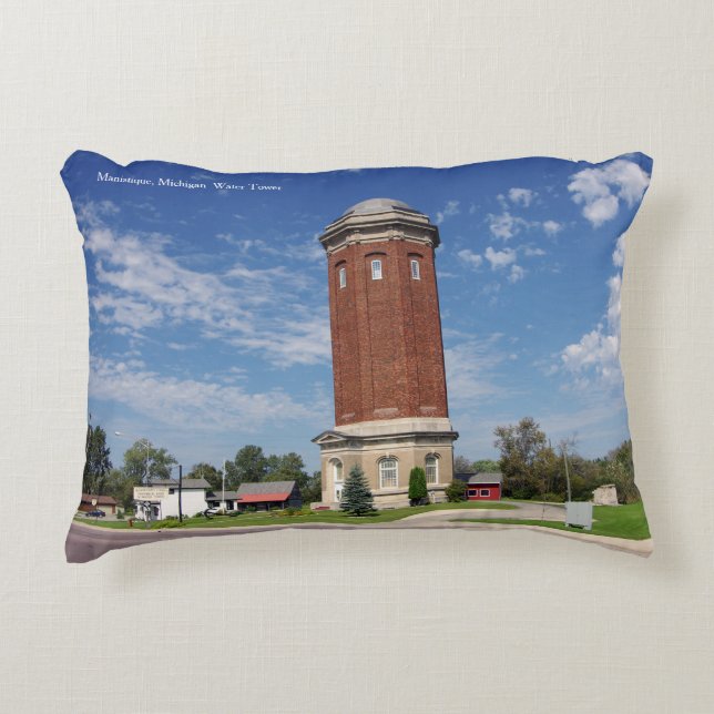 Manistique watertoweraccuculpkussen accent kussen (Voorkant)