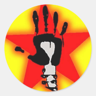 manita ronde sticker