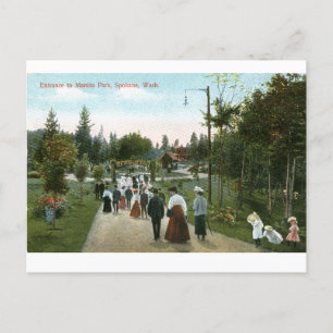 Manito Park Spokane Briefkaart