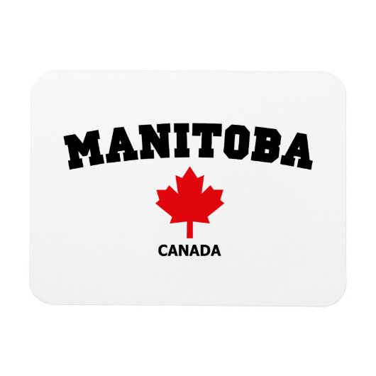 Manitoba Block Magneet (Horizontaal)