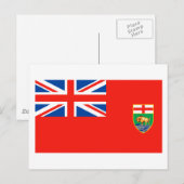 MANITOBA BRIEFKAART (Voorkant / Achterkant)