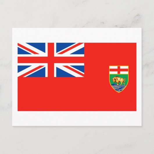 MANITOBA BRIEFKAART (Voorkant)