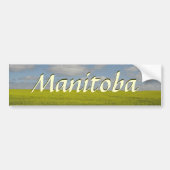 Manitoba Bumpersticker Manitoba Souvenir (Voorkant)