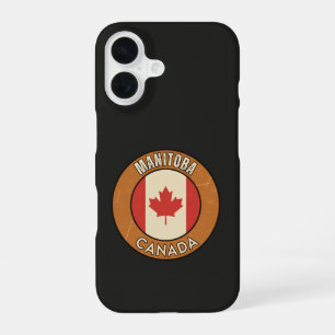 Manitoba Canada iPhone 16 Hoesje