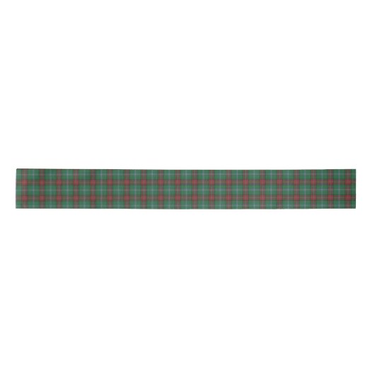 Manitoba Canada Original Tartan Satijnen Lint (Voorkant)