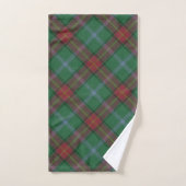 Manitoba Canada Provinciaal Tartan Bad Handdoek (Handdoek)