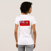 MANITOBA, CANADA T-SHIRT (Achterkant volledig)