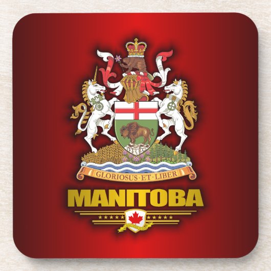 Manitoba COA Drankjes Onderzetter (Voorkant)