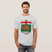 Manitoba Coat of Arms T-shirt (Voorkant volledig)