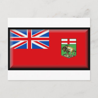 Manitoba Flag Briefkaart
