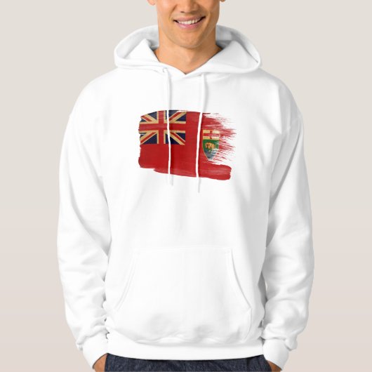 Manitoba Flag Hoodie (Voorkant)