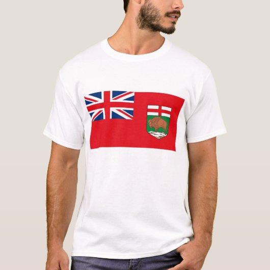 Manitoba Flag T-shirt (Voorkant)