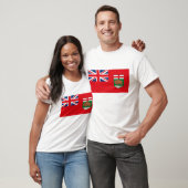 Manitoba Flag T-shirt (Unisex)