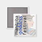 Manitoba Godin Festival Magnet (Voorkant / Achterkant)