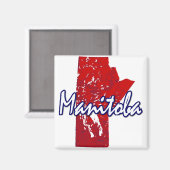 Manitoba Magneet (Voorkant / Achterkant)