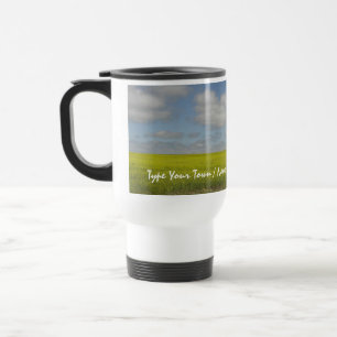 Manitoba Mok Prairie Landschap Travel Mugs Cups