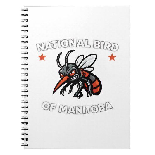 Manitoba National Bird Notebook Notitieboek (Voorkant)