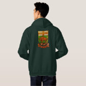 MANITOBA. RETRO T-shirt (Achterkant volledig)