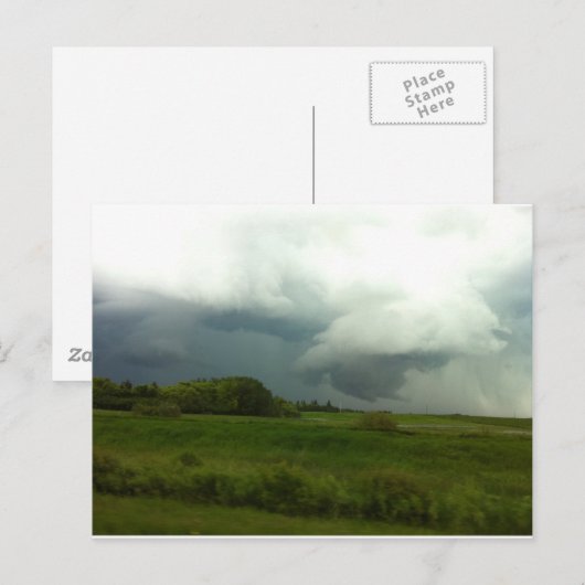 Manitoba-Stormen Briefkaart (Voorkant / Achterkant)