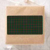 Manitoba tartan etiket (Insitu)