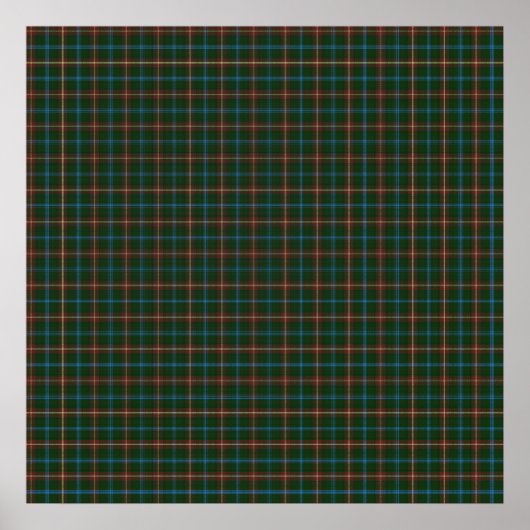 Manitoba tartan poster (Voorkant)
