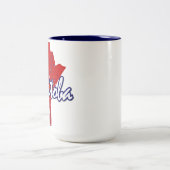 Manitoba Tweekleurige Koffiemok (Center)