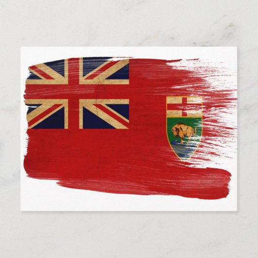 Manitoba Vlag Briefkaarten (Voorkant)