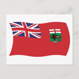 Manitoba Vlag Postkaart