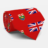 Manitoba vlag stropdas (Opgerold)