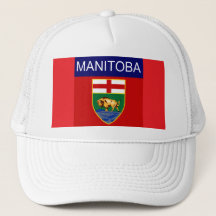 Manitoba Vlag Trucker Hoed